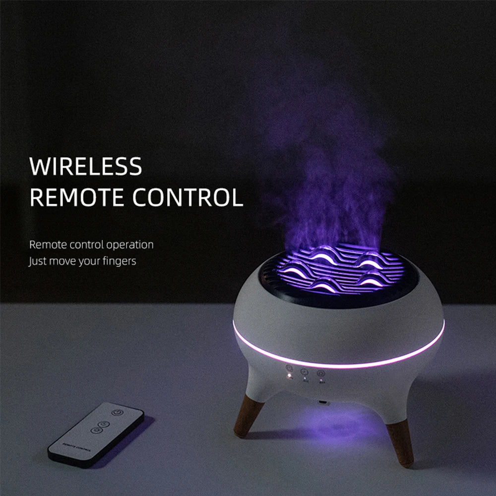 Humidificador en forma de medusa