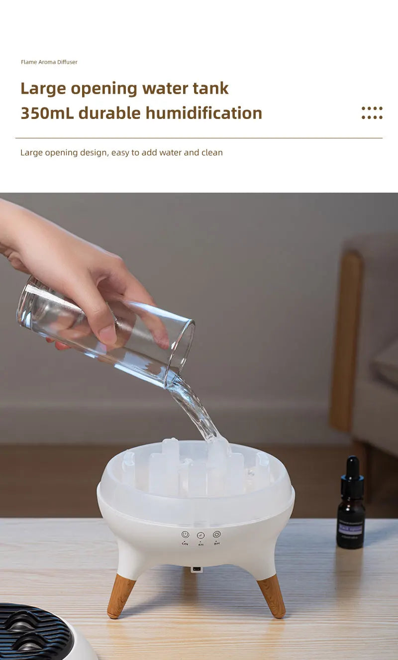 Humidificador en forma de medusa