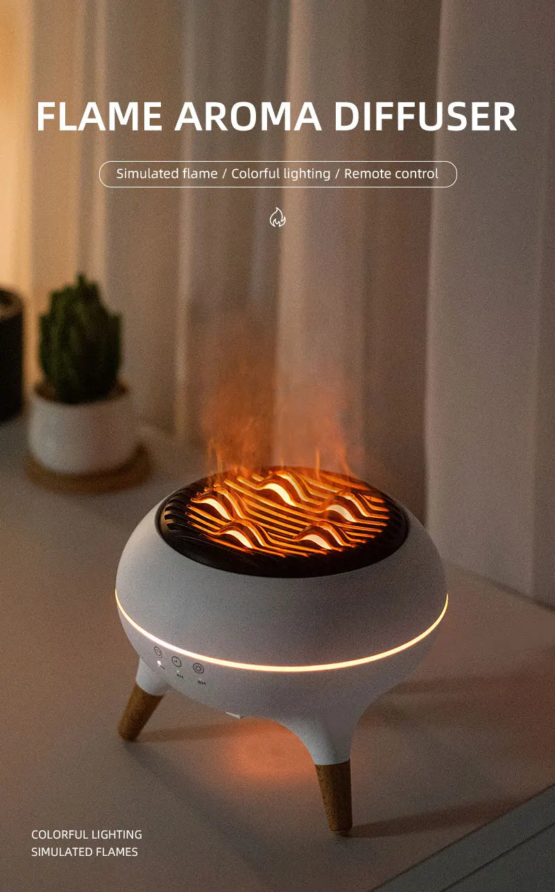 Humidificador en forma de medusa