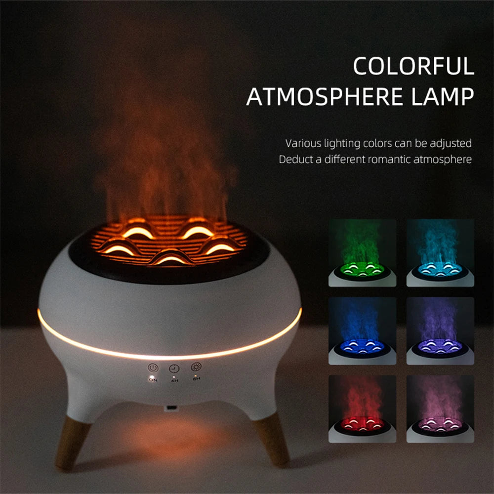 Humidificador en forma de medusa