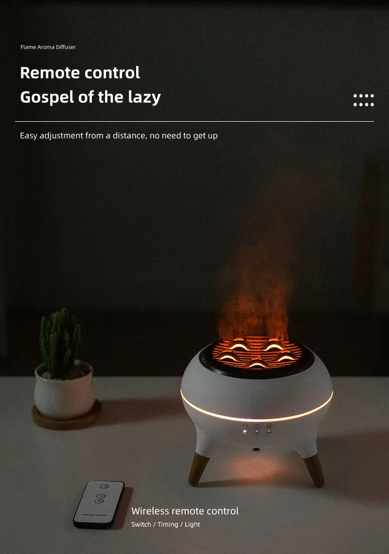 Humidificador en forma de medusa